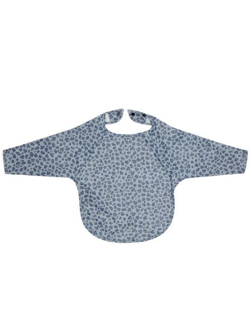 Hosszú ujjú előke Bébé-Jou Leopard Blue