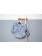 Hosszú ujjú előke Bébé-Jou Leopard Blue