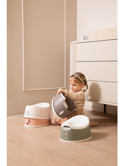 Ovális bili Bébé-Jou Chalk Brown