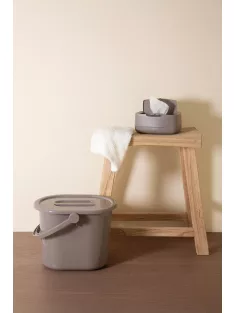 Pelenkatartó vödör fedéllel Bébé-Jou Chalk Brown