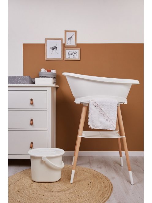 Törlőkendő doboz Bébé-Jou White Silk