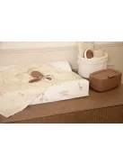 Hajkefe és fésű Bébé-Jou Mocha Mousse természetes sörtével