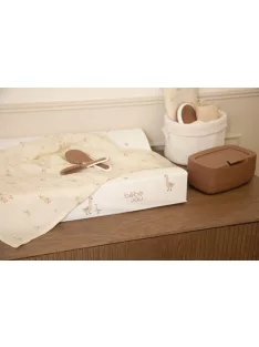   Hajkefe és fésű Bébé-Jou Mocha Mousse természetes sörtével