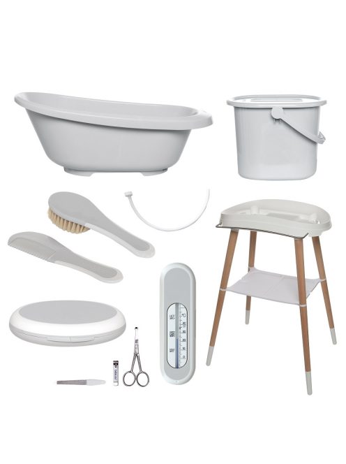 Fürdétö szett Bébé-jou Sense 7 részes Light Grey