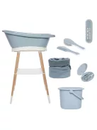 Fürdétö szett Bébé-jou Sense 7 részes Celestial Blue textil kosárral