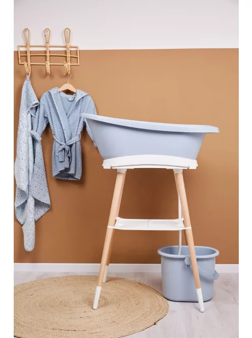 Fürdétö szett Bébé-jou Sense 7 részes Celestial Blue textil kosárral