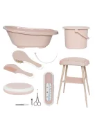 Fürdétö szett Bébé-jou Sense 7 részes Dreamy Pink