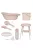 Fürdétö szett Bébé-jou Sense 7 részes Dreamy Pink