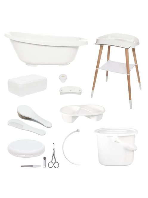 Digitális fürdétö szett Bébé-jou Sense Plus 8 részes White