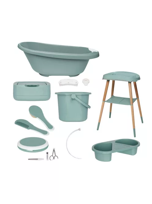 Digitális fürdétö szett Bébé-jou Sense Plus 8 részes Jade Green