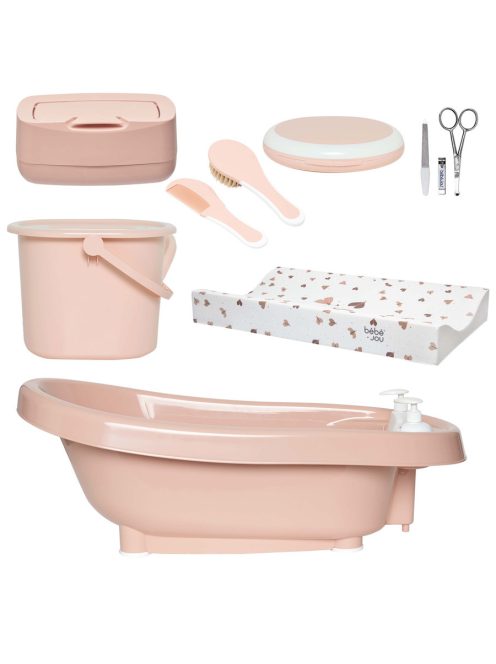 Komplett Bébé-jou fürdőtermokészlet de Luxe Fabulous Pale Pink