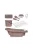 Bébé-jou Termo fürdető szett De Luxe Mocha Mousse