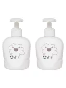 2 db adagoló szett a termo babakádhoz Bébé-Jou Tiny Sheep