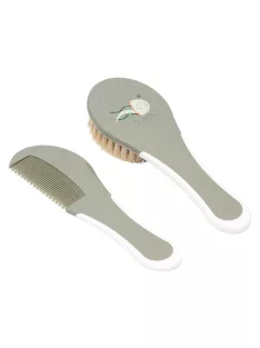   Hajkefe és fésű Bébé-Jou Ocean Vibes természetes sörtével