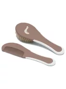 Hajkefe és fésű Bébé-Jou Dear Goose természetes sörtével