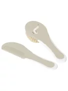 Hajkefe és fésű Bébé-Jou Soft Spring természetes sörtével