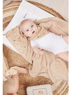 Hajkefe és fésű Bébé-Jou Steppe természetes sörtével