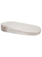Fűtött steppelt pelenkázólap Quilted Waves hullámok, krémfehér