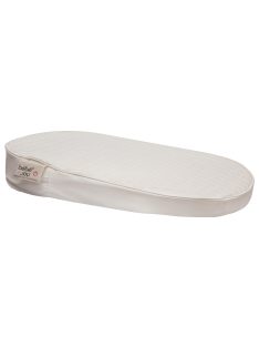   Fűtött steppelt pelenkázólap Quilted Waves hullámok, krémfehér