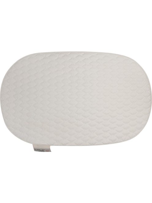 Fűtött steppelt pelenkázólap Quilted Waves hullámok, krémfehér