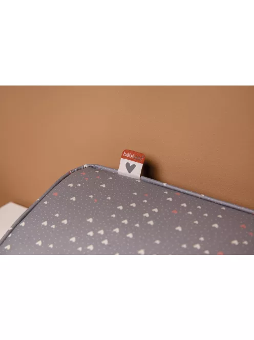 Pelenkázólap Bébé-Jou XXL Fabulous Hearts 77x74