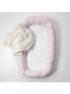 Baby Dan Cuddle Nest babafészek Baby Pink