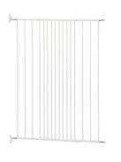 DogSpace Charlie extra magas  kapu 62-107cm, csavarozható, fehér fém