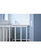 DogSpace Charlie extra magas  kapu 62-107cm, csavarozható, fehér fém