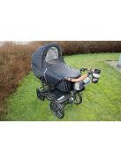 Baby Dan univerzális esővédő mózeskosárra LED világítással