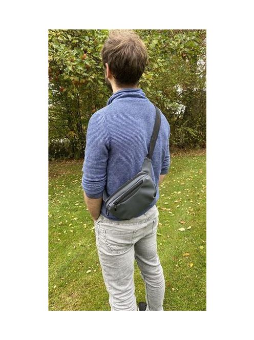 On-the-go Bag Army Grey crossbody pelenkázótáska