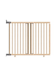   Magas biztonsági kapu lépcsőhöz BabyDan Adjust Pro Stair Gate Wood, 65-110cm, m.81cm