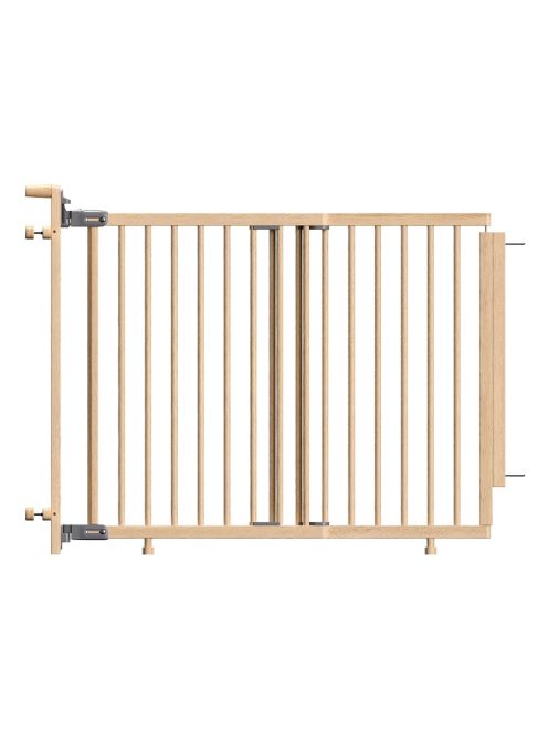 BabyDan Mona magas fa biztonsági rács rögzítőkapcsokkal korláthoz, 74,5-114 cm, m.81cm