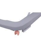 Babydan Baby Walker összecsukható baba járóka, játéktálcával, rózsaszín