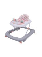 Babydan Baby Walker összecsukható baba járóka, játéktálcával, rózsaszín