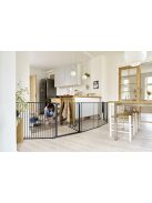 Univerzális térkorlát BabyDan CombiFit XXL, fekete