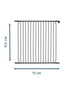 BabyDan toldalék 72 cm CombiFit/ Carl, fekete