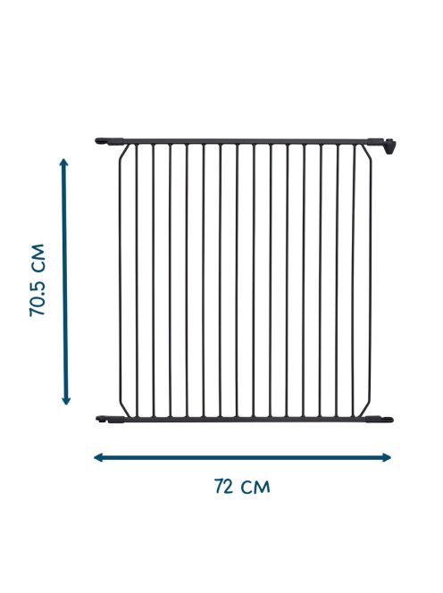 BabyDan toldalék 72 cm CombiFit/ Carl, fekete