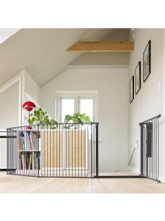   BabyDan ajtónyitós modul CombiFit/ Carl rácsokhoz, 72 cm, fekete