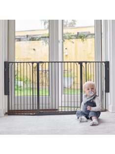 Univerzális térkorlát BabyDan CombiFit M, fekete