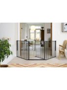 Univerzális térkorlát BabyDan CombiFit L, fekete