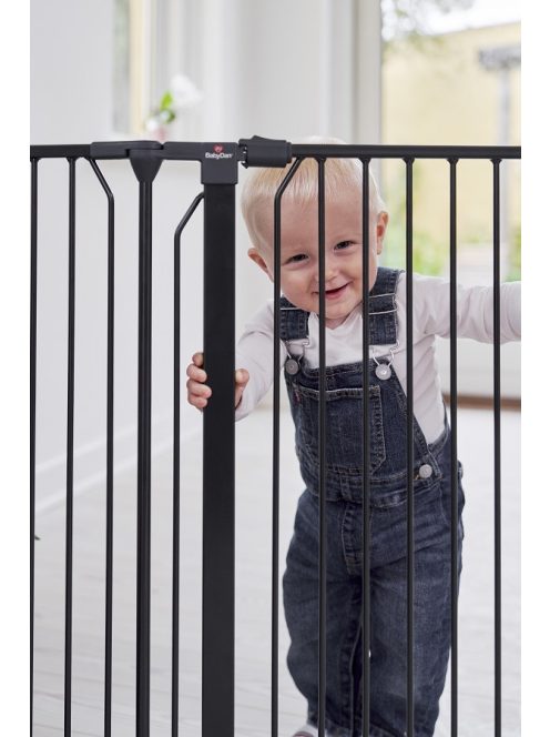 Univerzális térkorlát BabyDan CombiFit L, fekete