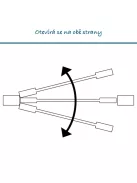 Univerzális térkorlát BabyDan Carl Wide, fekete