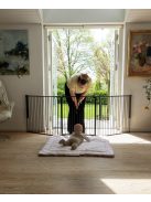 Univerzális térkorlát BabyDan Carl X Wide, fekete