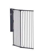 Univerzális térkorlát BabyDan Carl X Wide, fekete