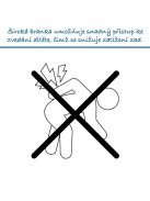 Univerzális térkorlát BabyDan Carl X Wide, fekete