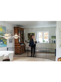 Univerzális térkorlát BabyDan Carl XXX Wide, fekete