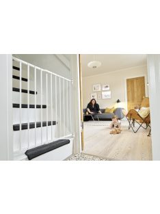   BabyDan Emma fehér fém ajtórács  56,5-81,5 cm, csavarozható