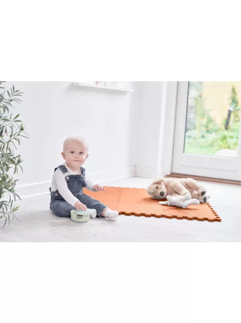 Baby Dan Puzzle habszivacs játszószőnyeg Mocca 90x90 cm