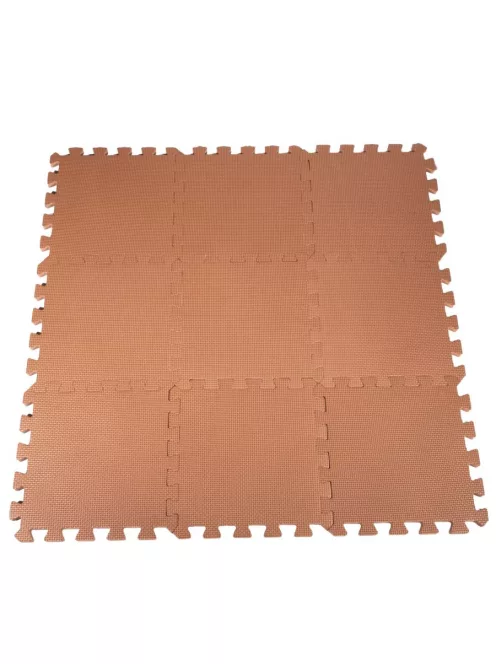 Baby Dan Puzzle habszivacs játszószőnyeg Mocca 90x90 cm