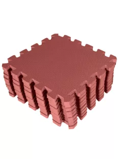   Baby Dan Puzzle habszivacs játszószőnyeg Warm Rose 90x90 cm